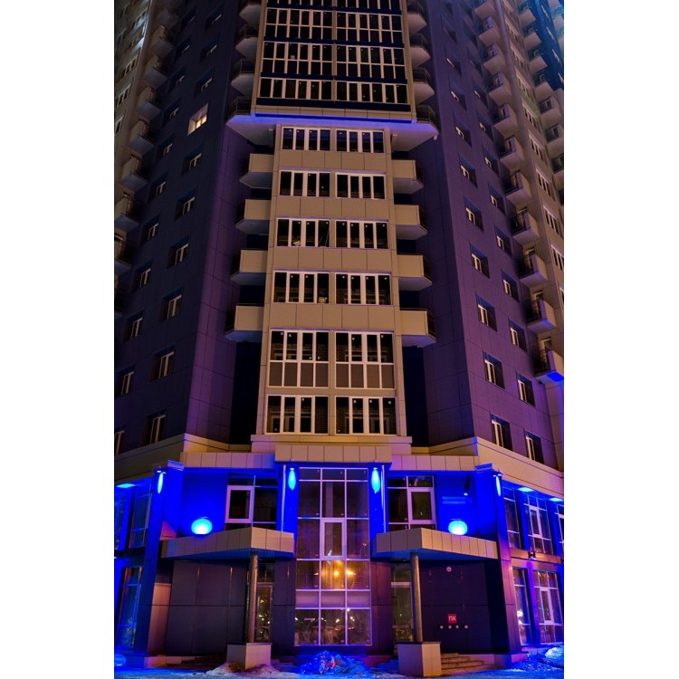 Housing estate with attached parking