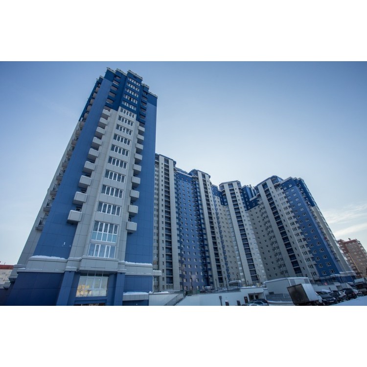 Housing estate with attached parking
