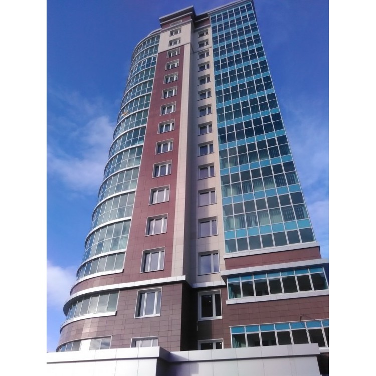 Housing estate «Verbnyy», sectional accommodation unit with integrated non-residential premise