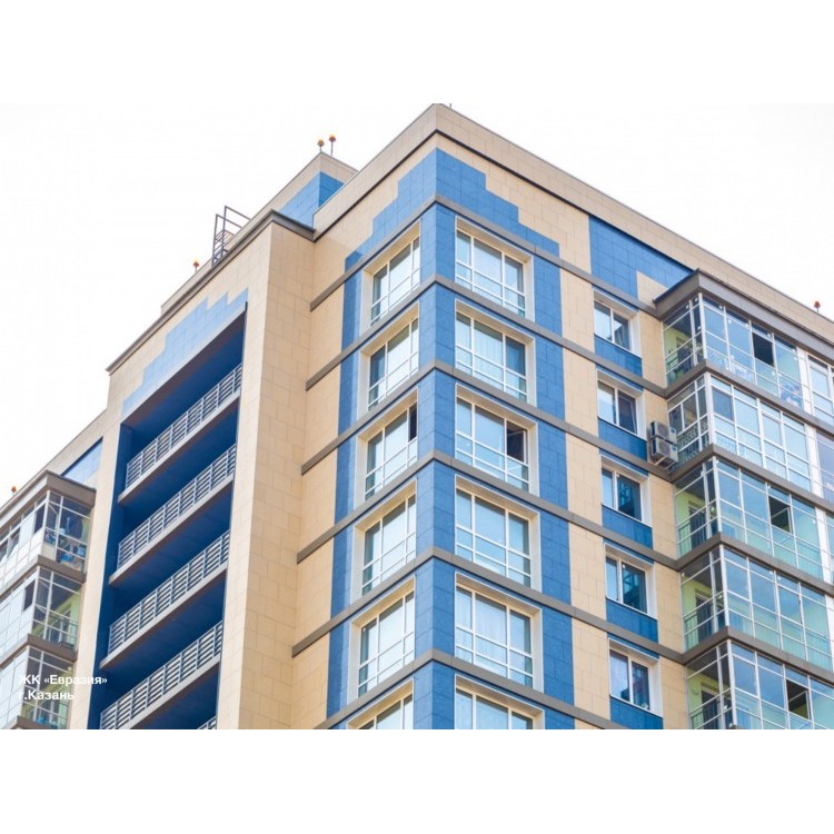 Housing estate with variable number of storeys