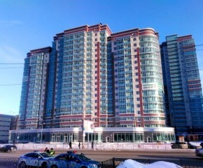 Housing estate «Verbnyy», sectional accommodation unit with integrated non-residential premise