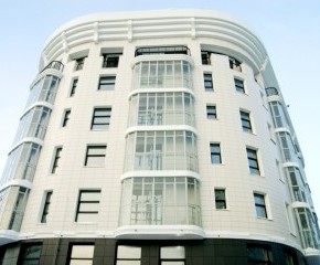 6-floor house with integrated premises