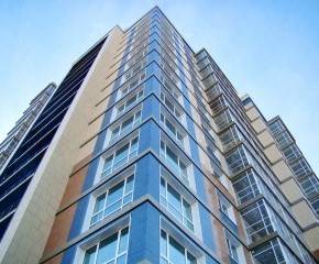 Housing estate with variable number of storeys